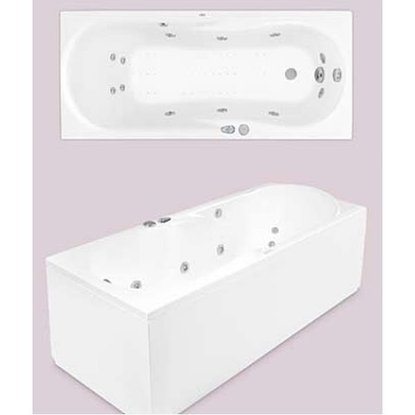 Акриловая ванна Poolspa Muza 150x75 (сифон автомат)