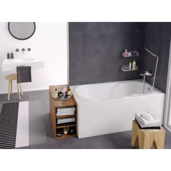 Акриловая ванна Poolspa Muza 140x75 (сифон автомат)