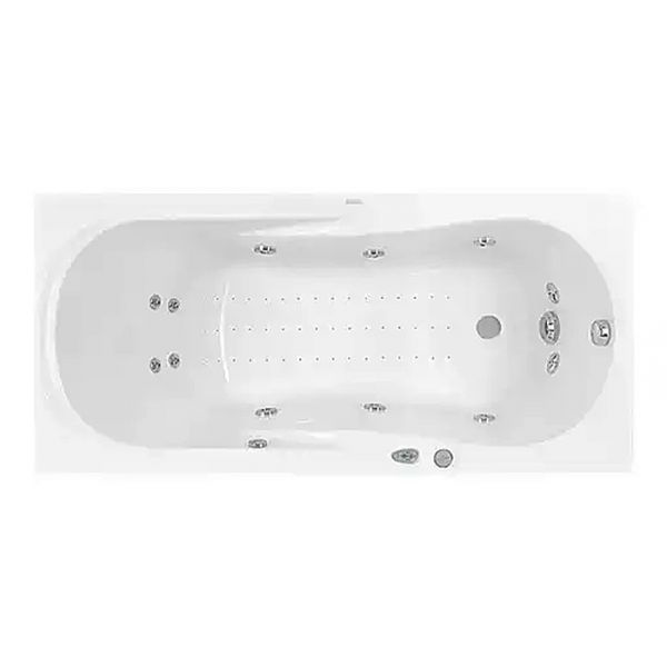 Акриловая ванна Poolspa Muza XL 160x75 (сифон автомат)