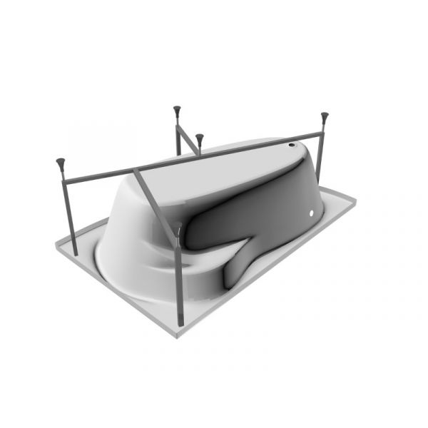 Акриловая ванна Relisan Zoya 150x95 (сифон автомат)